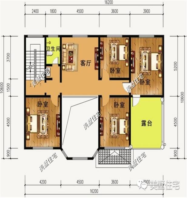 三款20万左右的农村三层别墅，富家太太最喜欢的休闲户型 农村