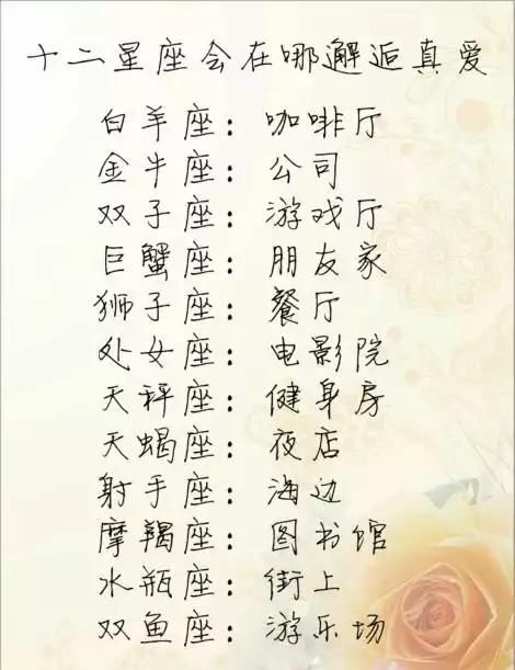 十二星座谁的眼泪最值钱?十二星座最听到喜欢的情话天秤座女爱家吗图片