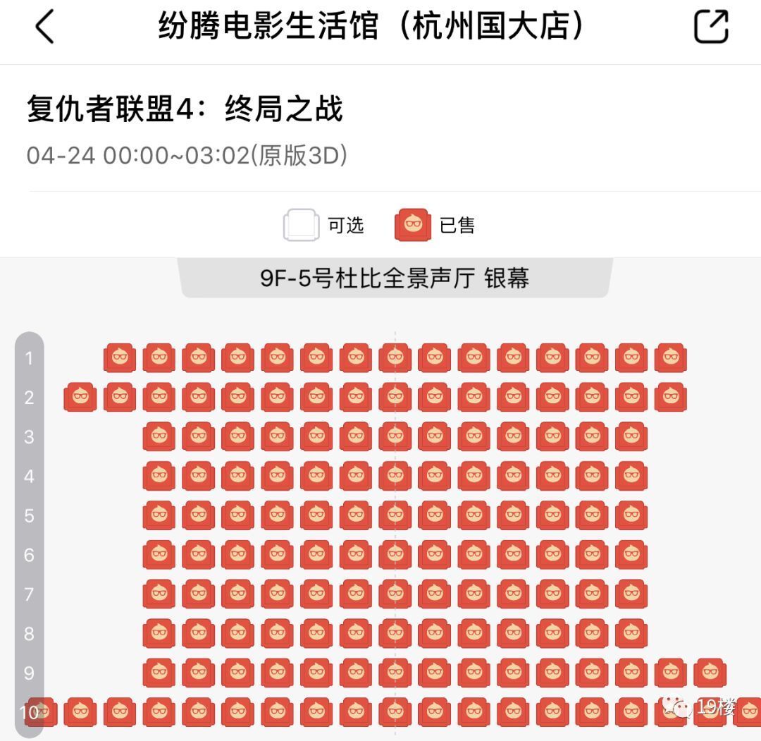 《复仇者联盟4》昨日开始预售,截至今日14点2