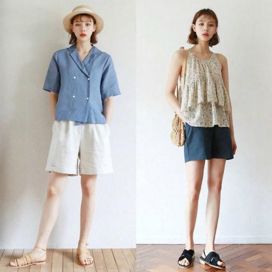 春美多品牌女装折扣:18套清爽简约的夏日基础