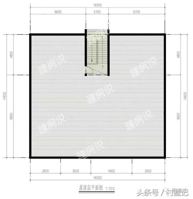 3套现代风平屋顶别墅，建好在村里立马脱颖而出！