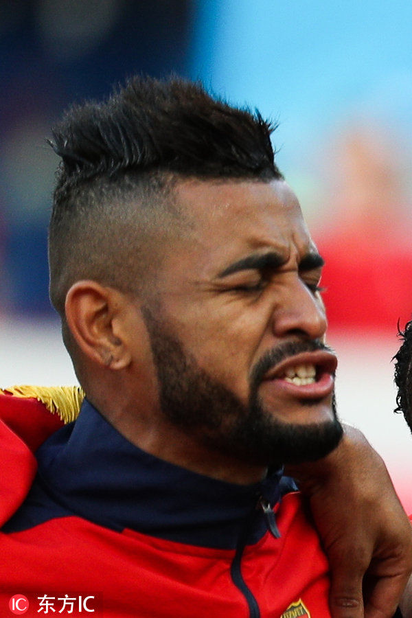 使命!当各国国歌在世界杯赛场奏响 有人放声高