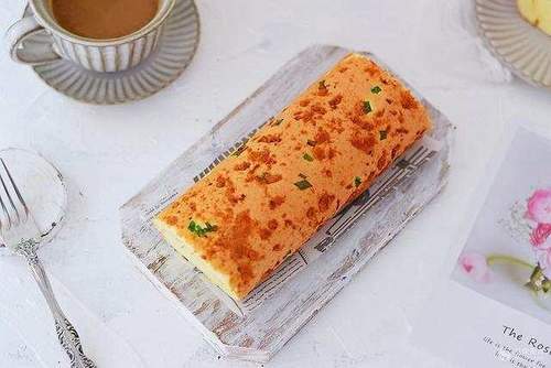 火腿肉松香葱卷的做法大理云龙诺邓蛋糕图片
