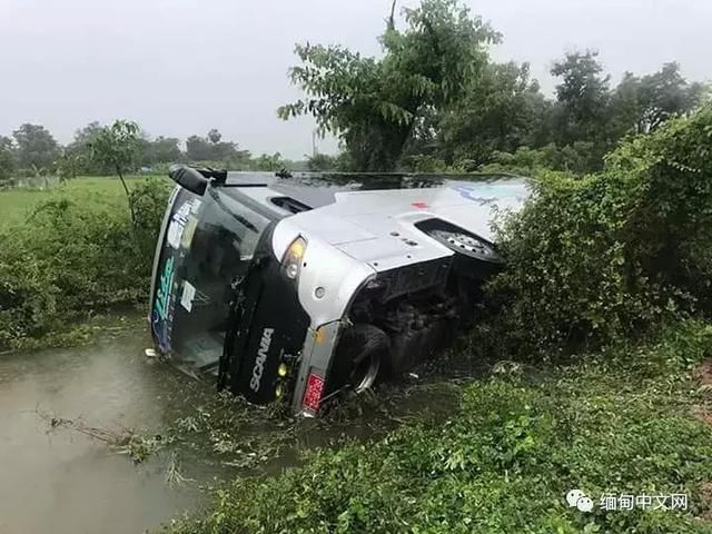 大风大雨太猛烈了！雨后的缅甸很受伤！