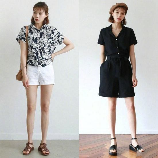 春美多品牌女装折扣:18套清爽简约的夏日基础