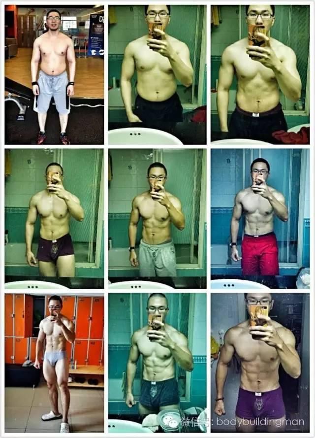 “当时肚子有肥肉,想练出腹肌,想法很单纯”