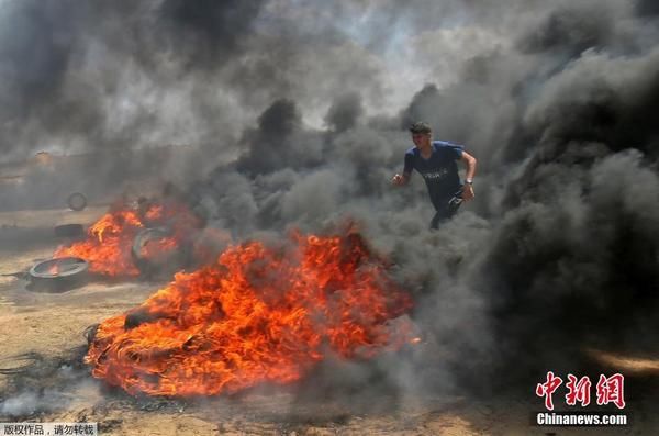 巴民众抗议美驻以使馆在耶路撒冷开馆