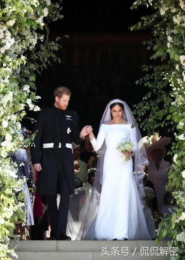 直击英国哈里王子和梅根的世纪婚礼,画面温馨