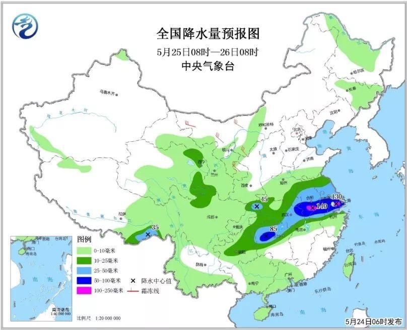 天气|新一轮大雨霸屏，看看你家在内吗?你们要的冷空气也来了...