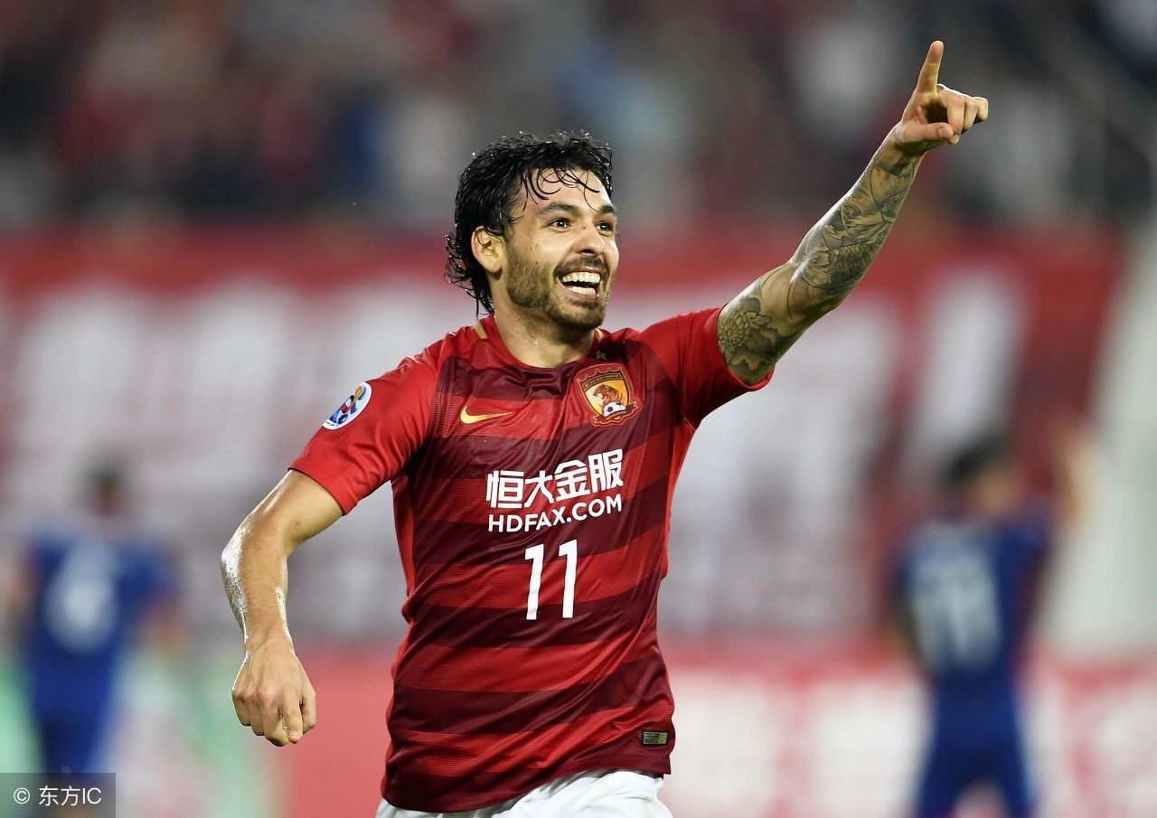 广州恒大队史五大外援,谁才是真正的天体之王