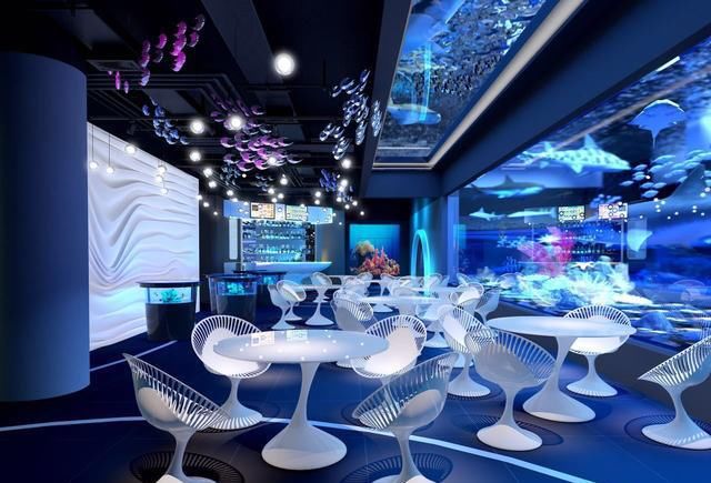 湖南首个海底餐厅落户益阳 感受视觉和味觉双重体验