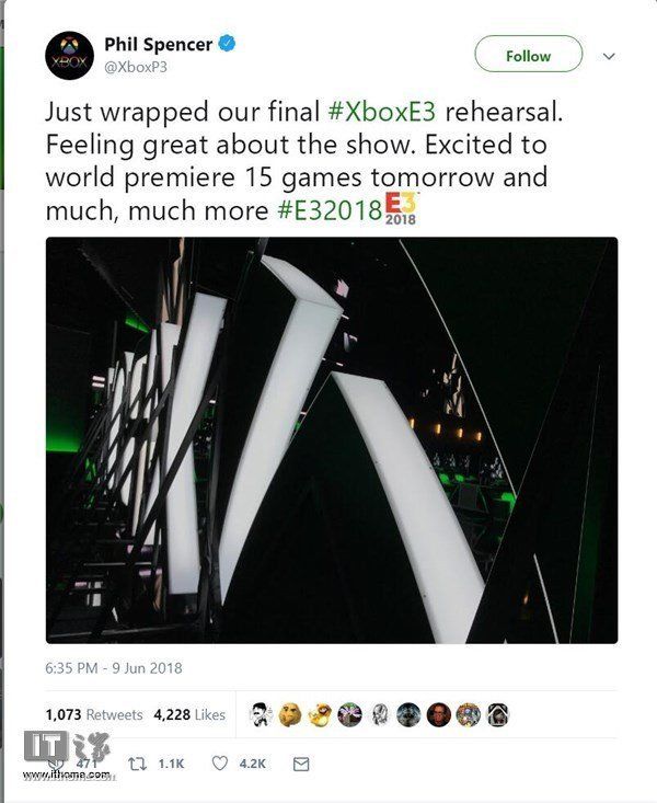 见证海量3A大作的到来：微软Xbox E3展前发布会图文直播