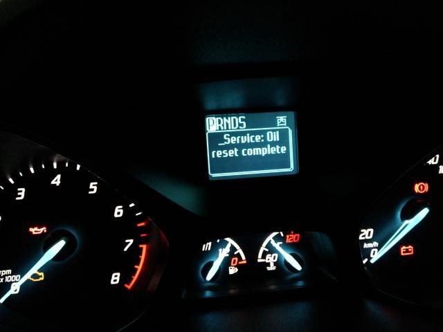 福特.全新福克斯\/翼虎\/福睿斯保养提醒复位