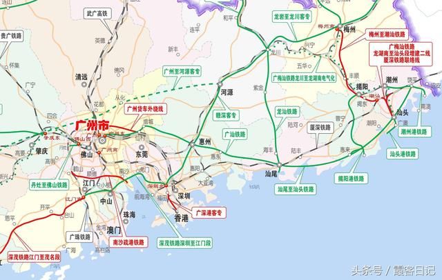 广东:国家巨资打造两个高铁新枢纽,粤西粤东崛