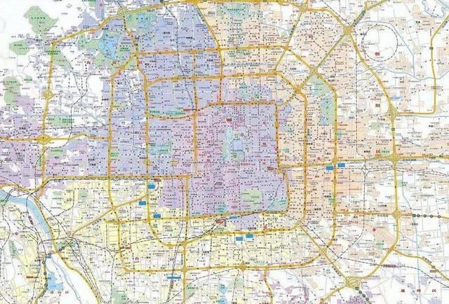 北京为什么采用环状道路格局?