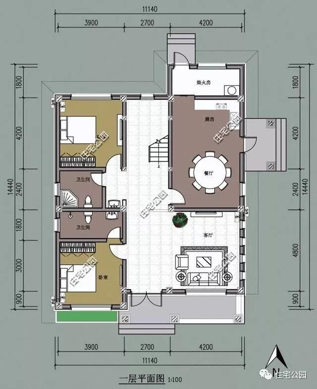 实拍6套农村别墅案例，1最实用3抗震，占地1亩的中式小院30万？