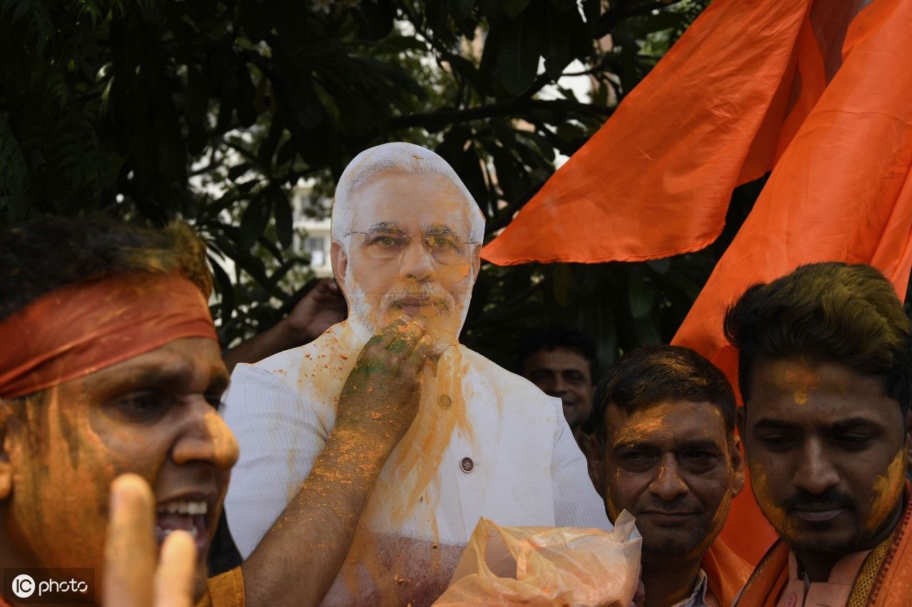 2019年印度大选计票统计进行中