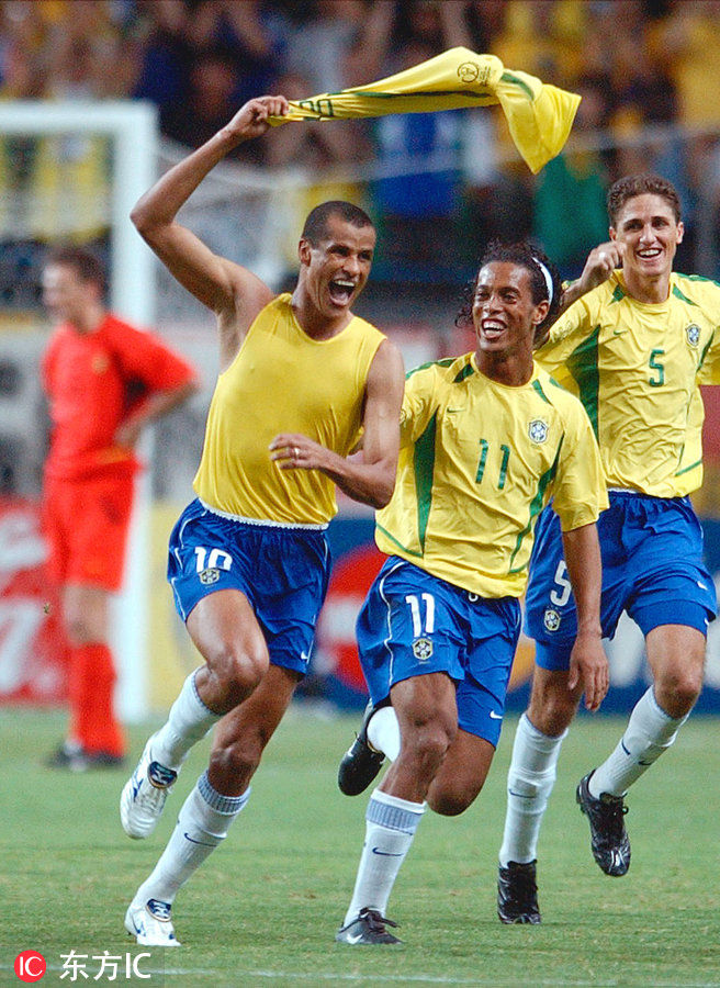 巴西02年世界杯曾连灭四支欧洲队夺冠 现连续