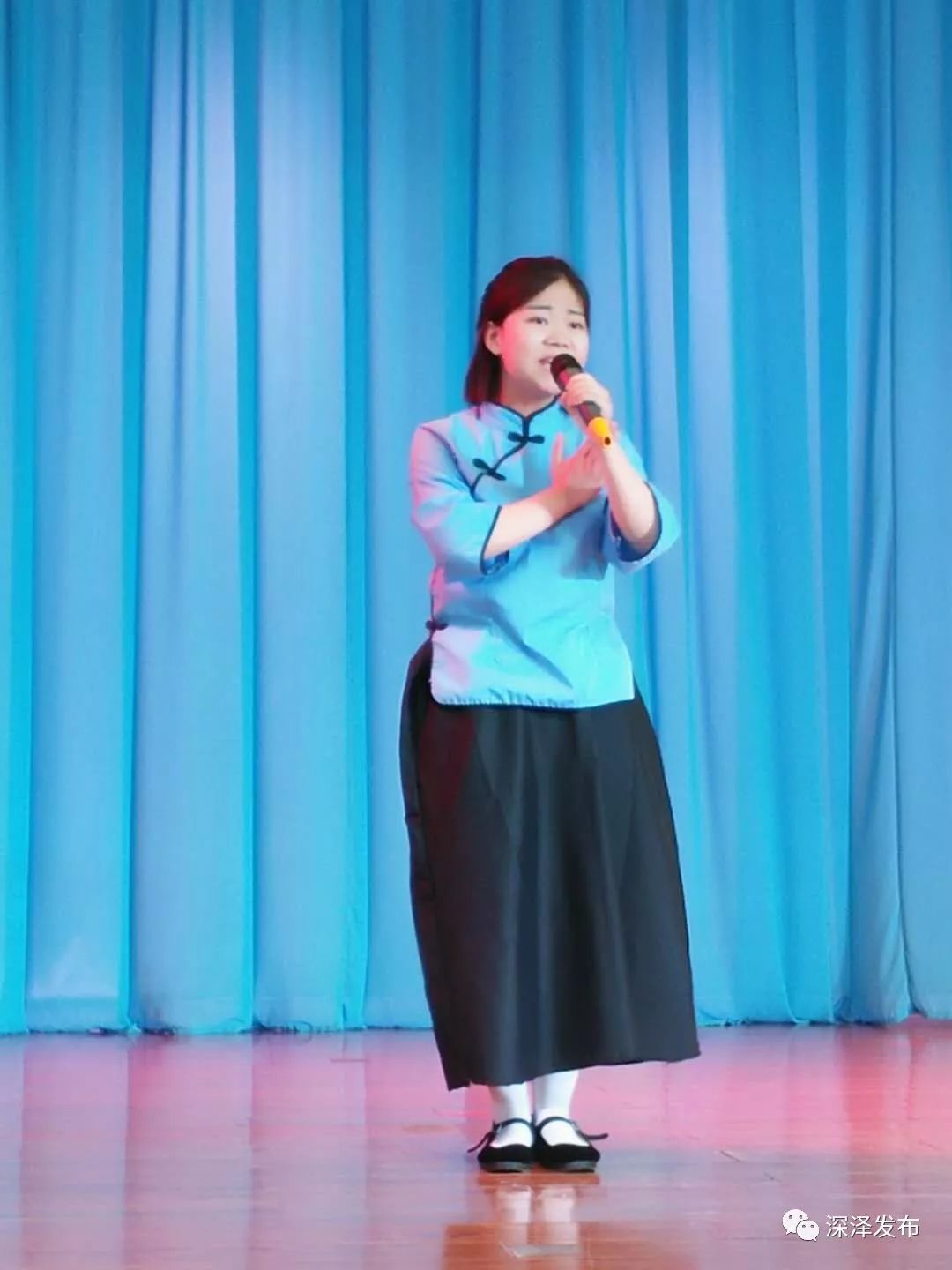 深泽县教育局举办时刻听党话永远跟党走读书