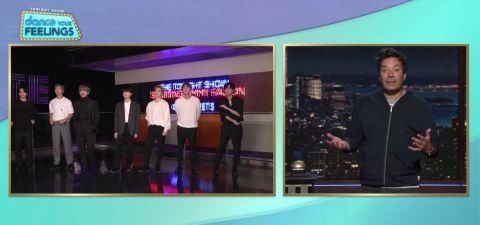 防弹少年团Jin不小心露出腹肌又马上遮住！粉丝：给我看看腹肌！