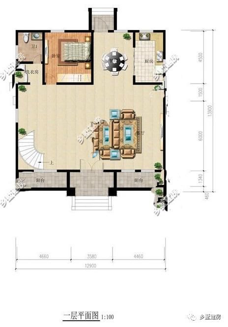 农村小伙60万建起4层别墅，异域风情引得全村人羡慕不已