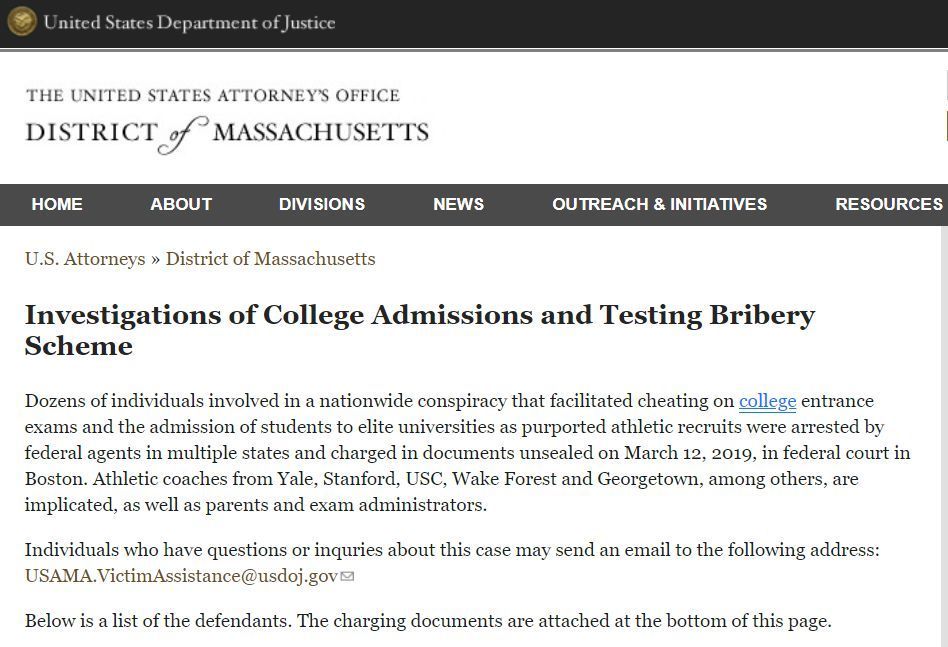 美国爆出史上最大高校招生舞弊案,涉及斯坦福