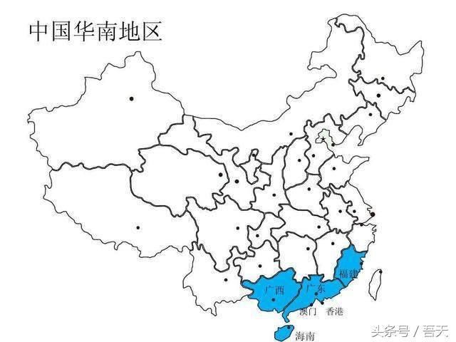 中国有哪七大地理分区?你的家乡又在哪个区域