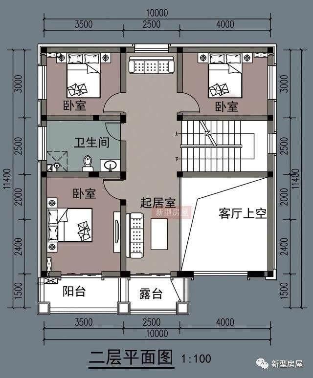 农村自建别墅最佳户型前5名，第3套造价只要28万，你中意哪一套?