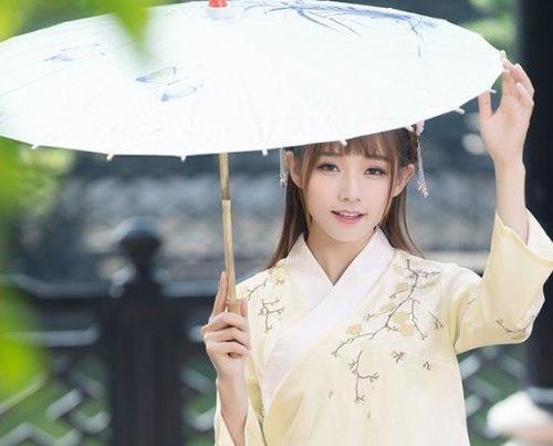 女童中国风汉服穿搭,小女孩汉服 中国风