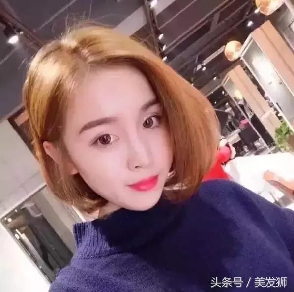 2018年流行的女生发型短发帅气!