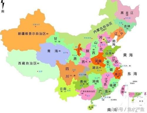 中国的四大海域你知道是如划分的吗,你知道是