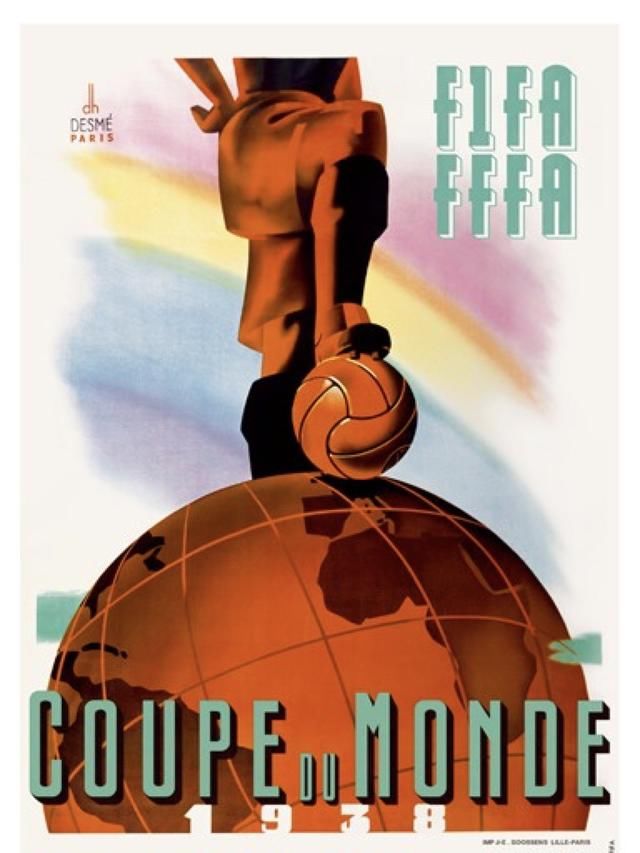 明年世界杯海报里藏着什么梗?没点艺术时尚底