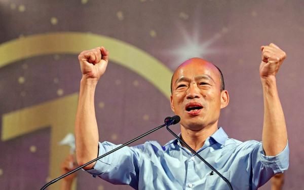 韩国瑜被纳入初选民调后发文:冒牌韩粉请退散