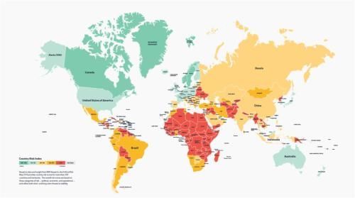 2018年全球政治风险地图发布 企业购买保险以求自保