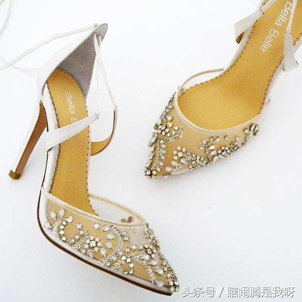 十二星座最美婚鞋,高贵的新娘水晶鞋,穿上它你