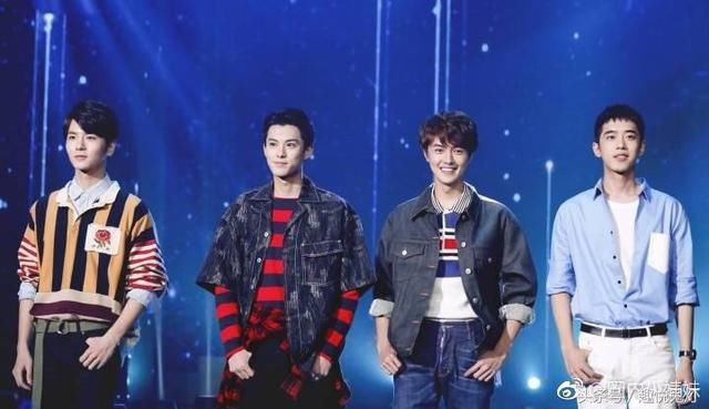 新F4综艺首秀现身快乐大本营《流星花园》几