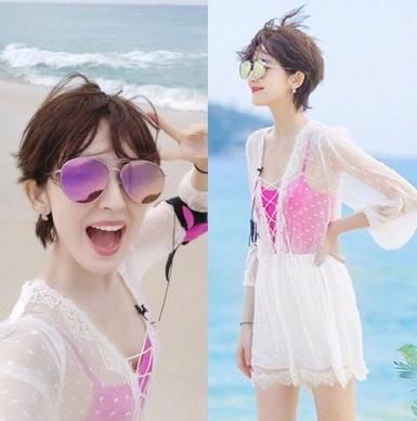 《青春斗》三美泳池同框,郑爽大长腿被碾压?或