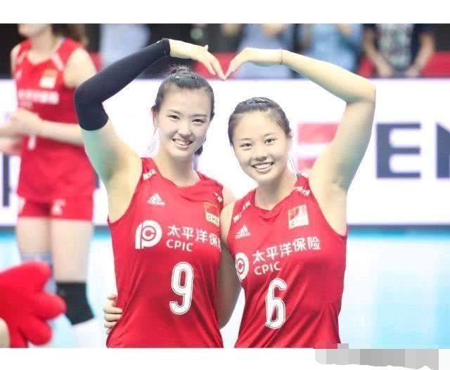 上一批中国女排球员