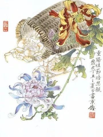 檀东铿｜工笔花鸟画赏析