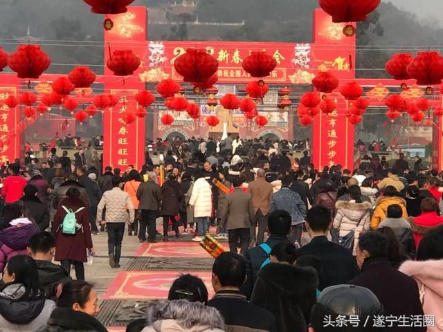 中国观音故里：观音大庙会 年味十足！