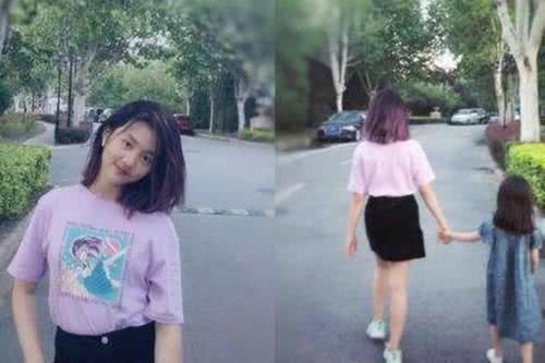 黄多多染发，穿着性感？网友表示：不喜欢，黄磊的教育方式有问题
