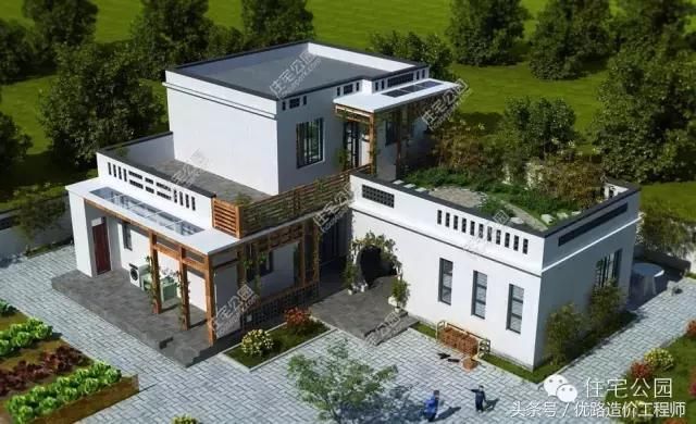 8套新农村别墅设计图纸流出,看完你还想在城市买房吗
