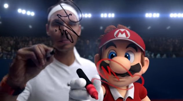 马里奥vs.纳达尔!《马里奥网球 Ace》最新宣传