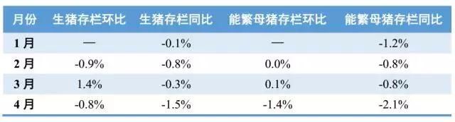 农业农村部：4月能繁母猪存栏环比下降 生猪屠宰加速