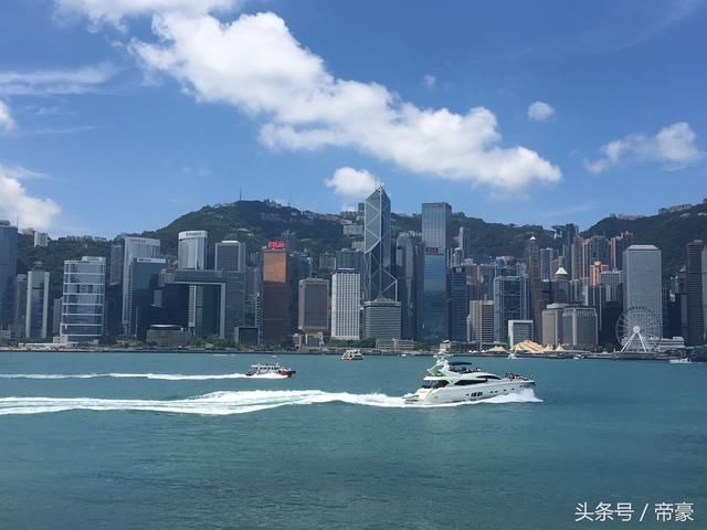 香港尖沙咀-维多利亚港-海港城