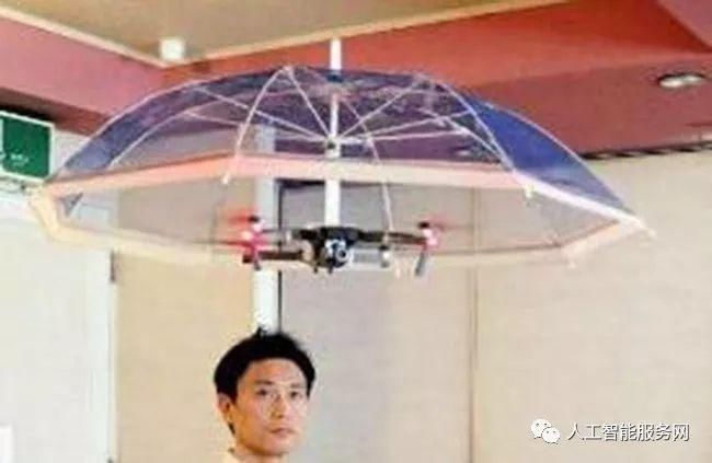 AI悬停技术来临 日本研发会飞的雨伞