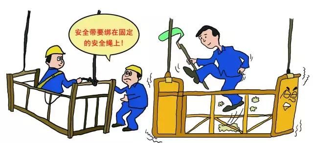 施工现场安全生产精品漫画宣讲