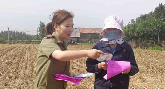 河南尉氏:田间地头传授防火经确保颗粒归