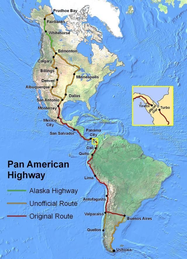 世界最长公路系统:连接两大洲17个国家 长度可