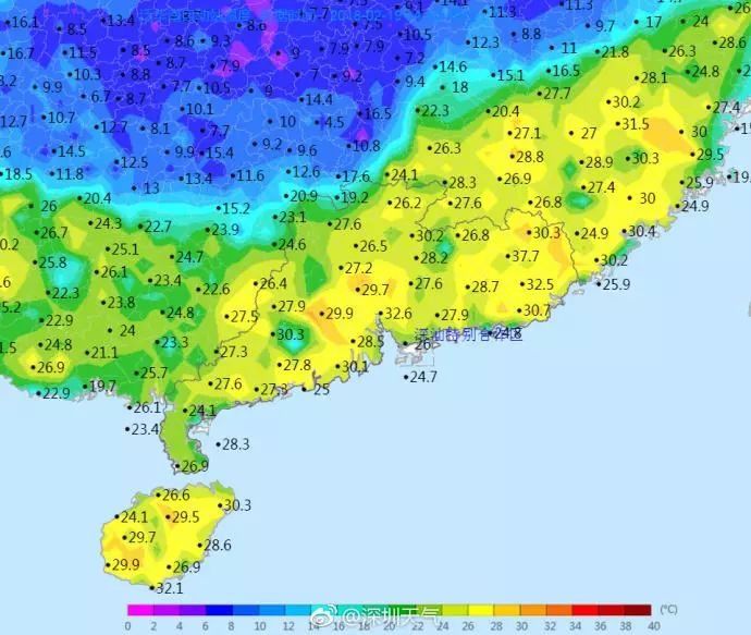 又冷!又湿!明晚夜间强冷空气携雨将杀到广东，各地或降5-8℃